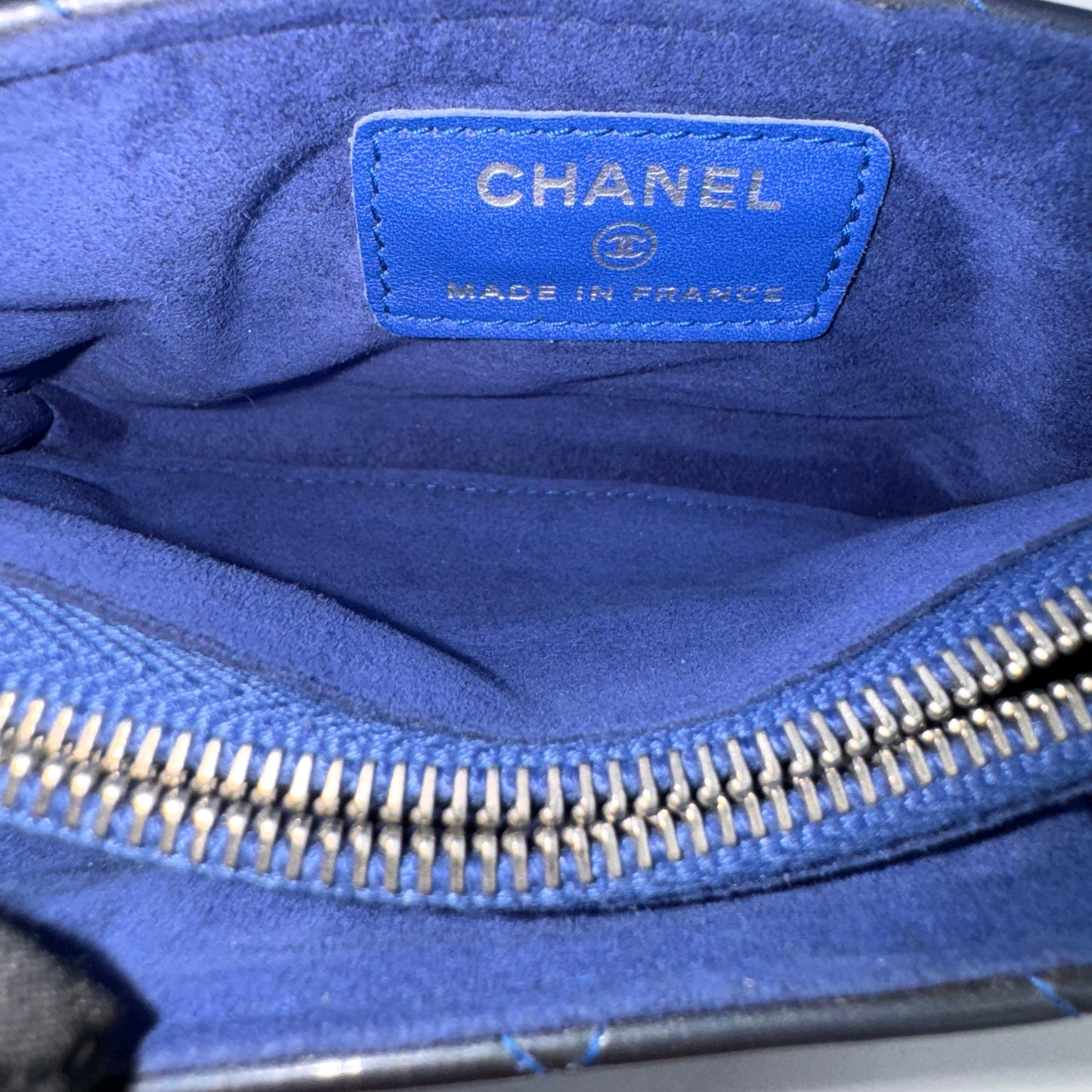 Chanel 漆皮菱格錢包