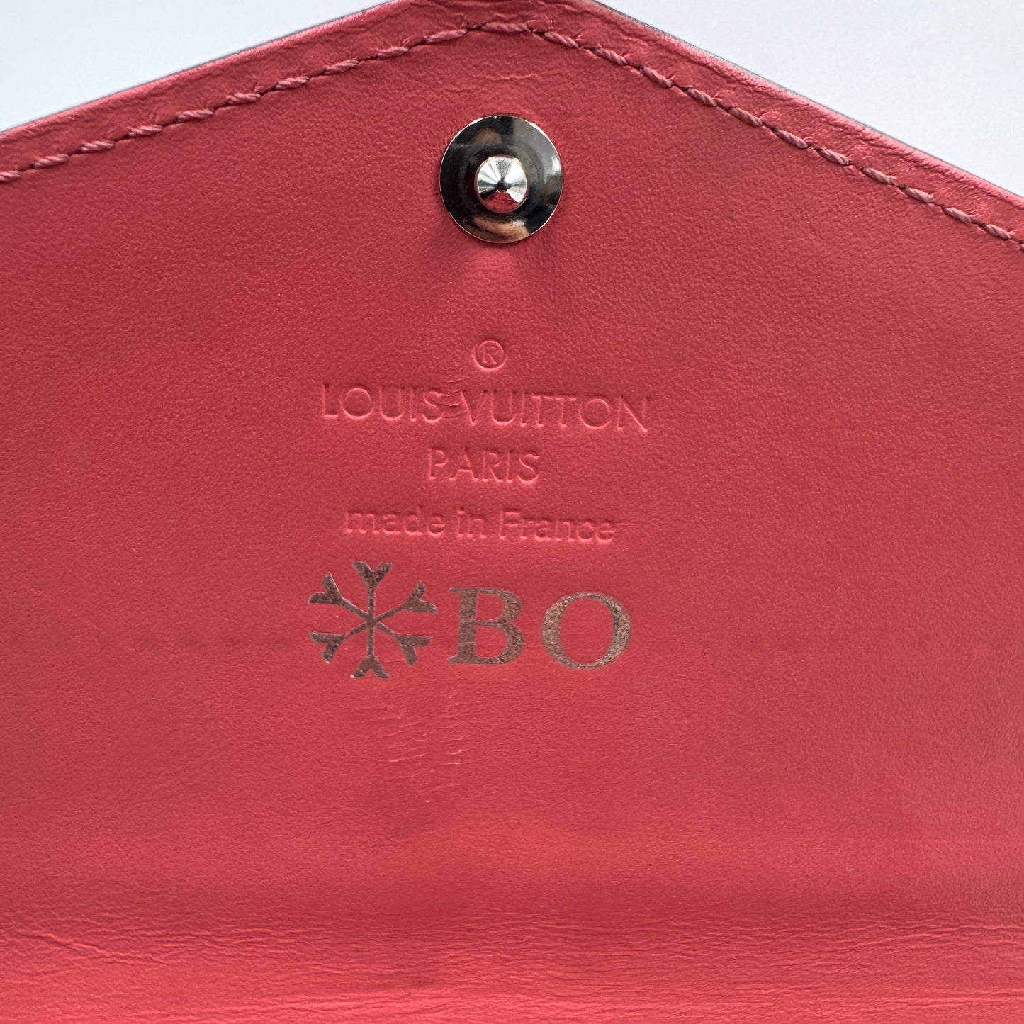 Louis Vuitton Vernis Long Wallet(長夾)紅色漆皮長夾