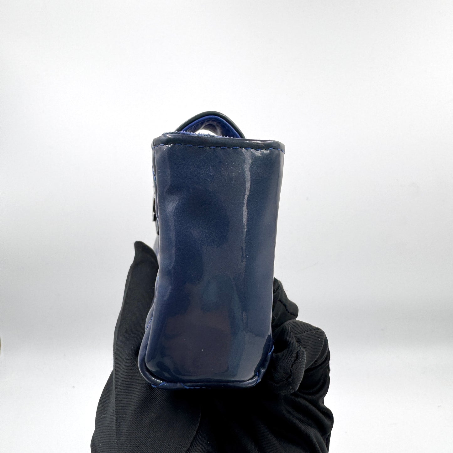 Chanel 漆皮菱格錢包