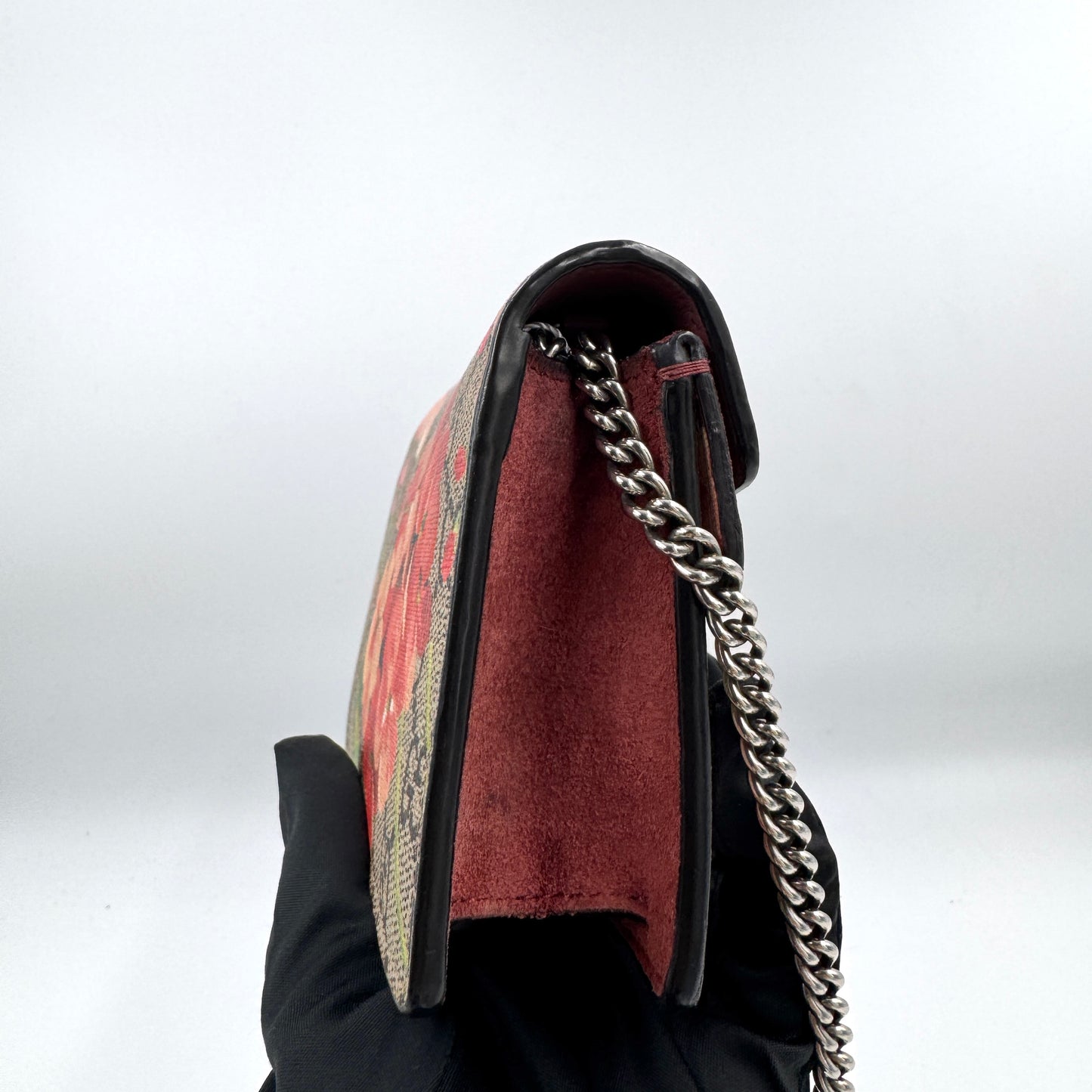 Gucci Dionysus 花卉帆布迷你包