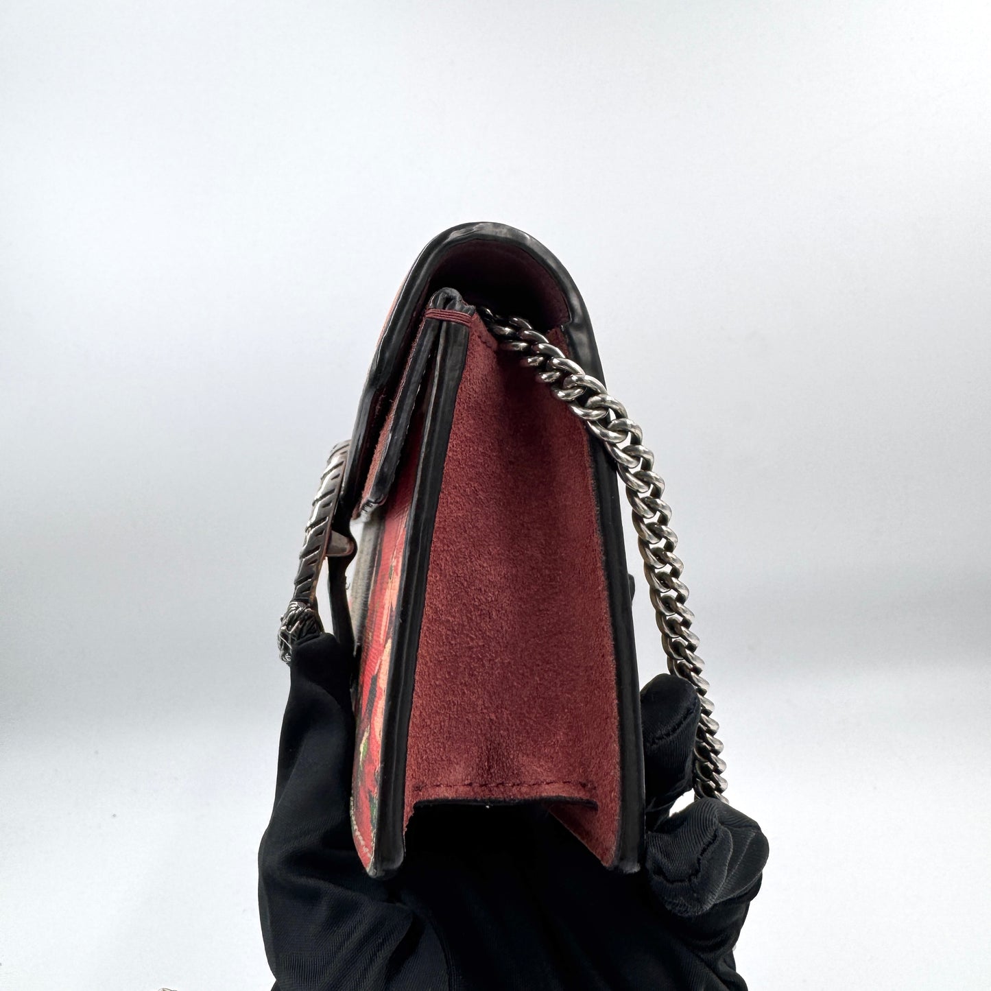 Gucci Dionysus 花卉帆布迷你包