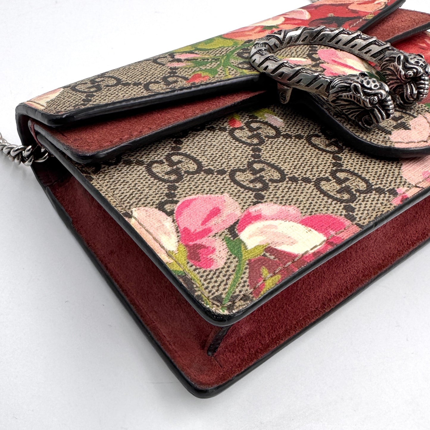 Gucci Dionysus 花卉帆布迷你包