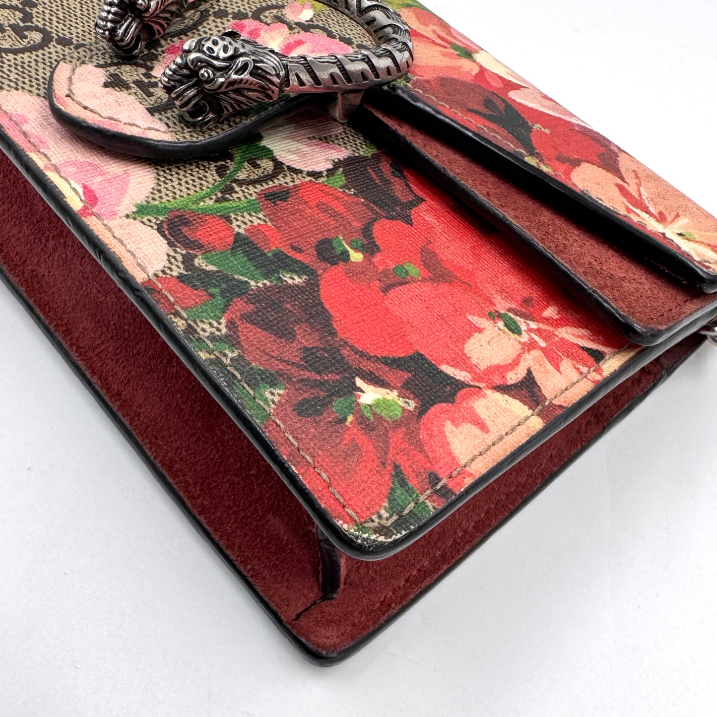 Gucci Dionysus 花卉帆布迷你包