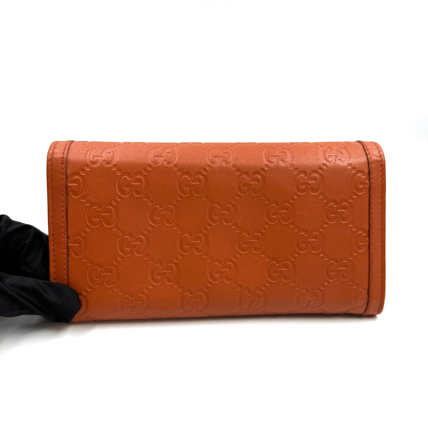 Gucci Interlocking G 雙 G 金扣長款皮夾