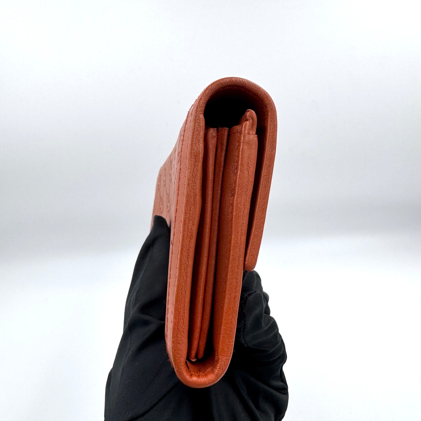 Gucci Interlocking G 雙 G 金扣長款皮夾