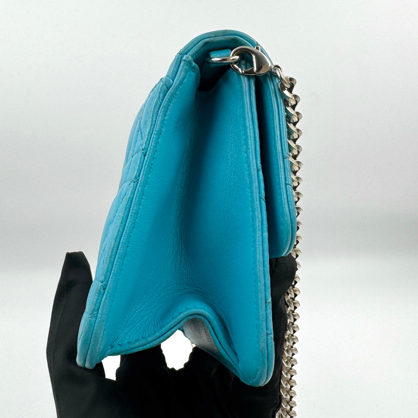 Dior 藤格紋 Mini 鏈條包