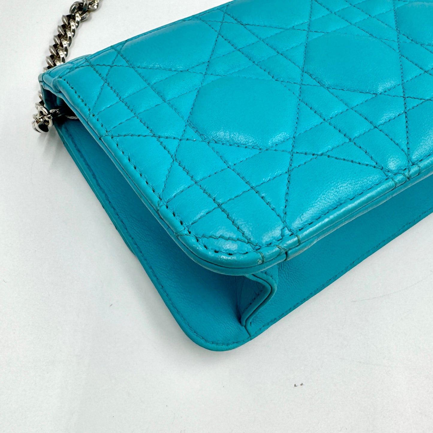 Dior 藤格紋 Mini 鏈條包