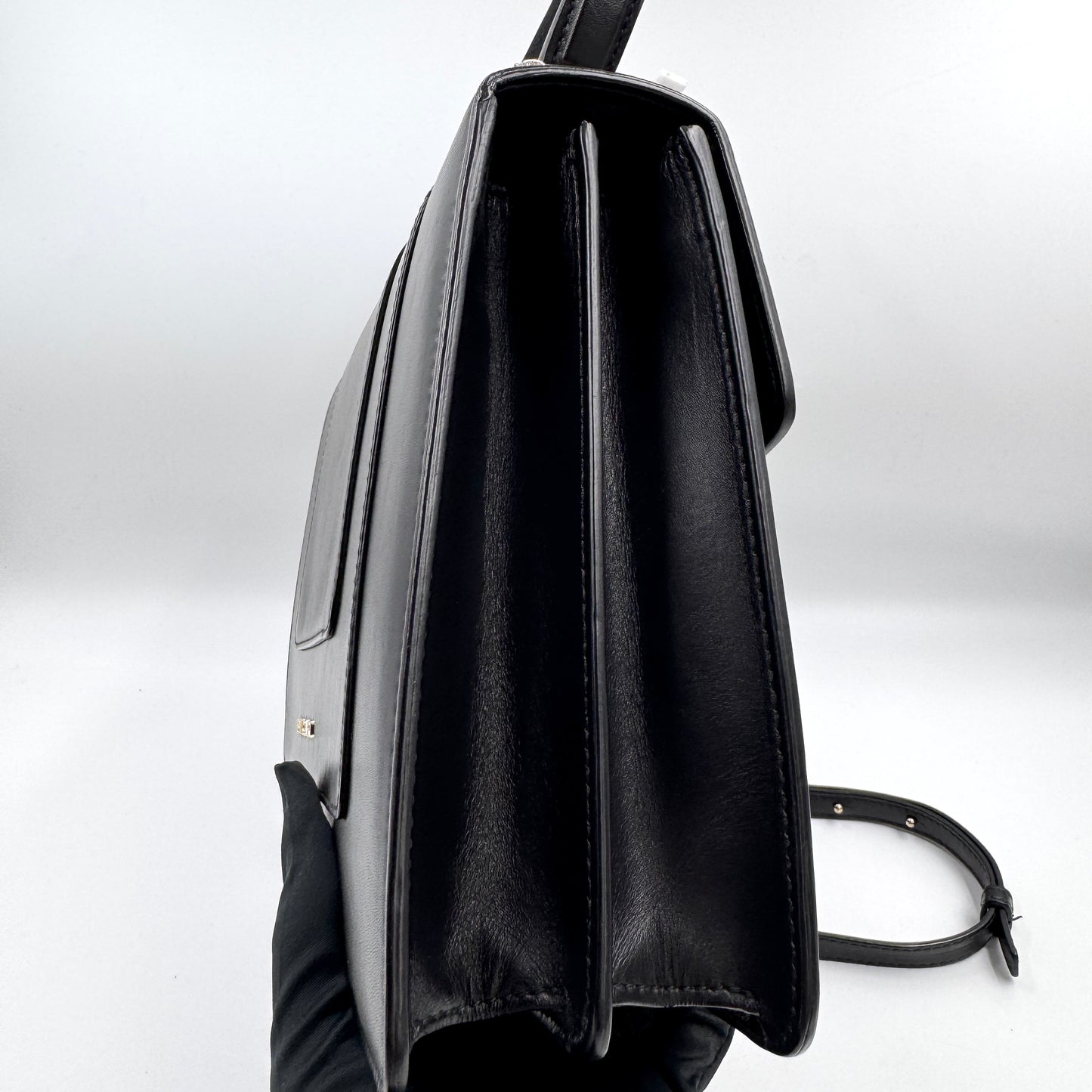 Bvlgari Serpenti 黑色風琴包