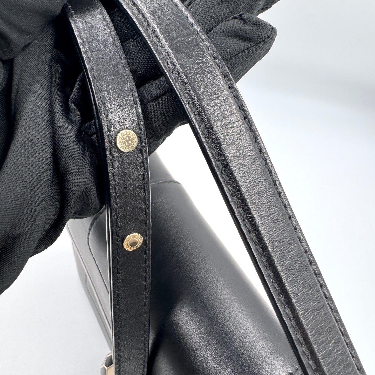 Bvlgari Serpenti 黑色風琴包