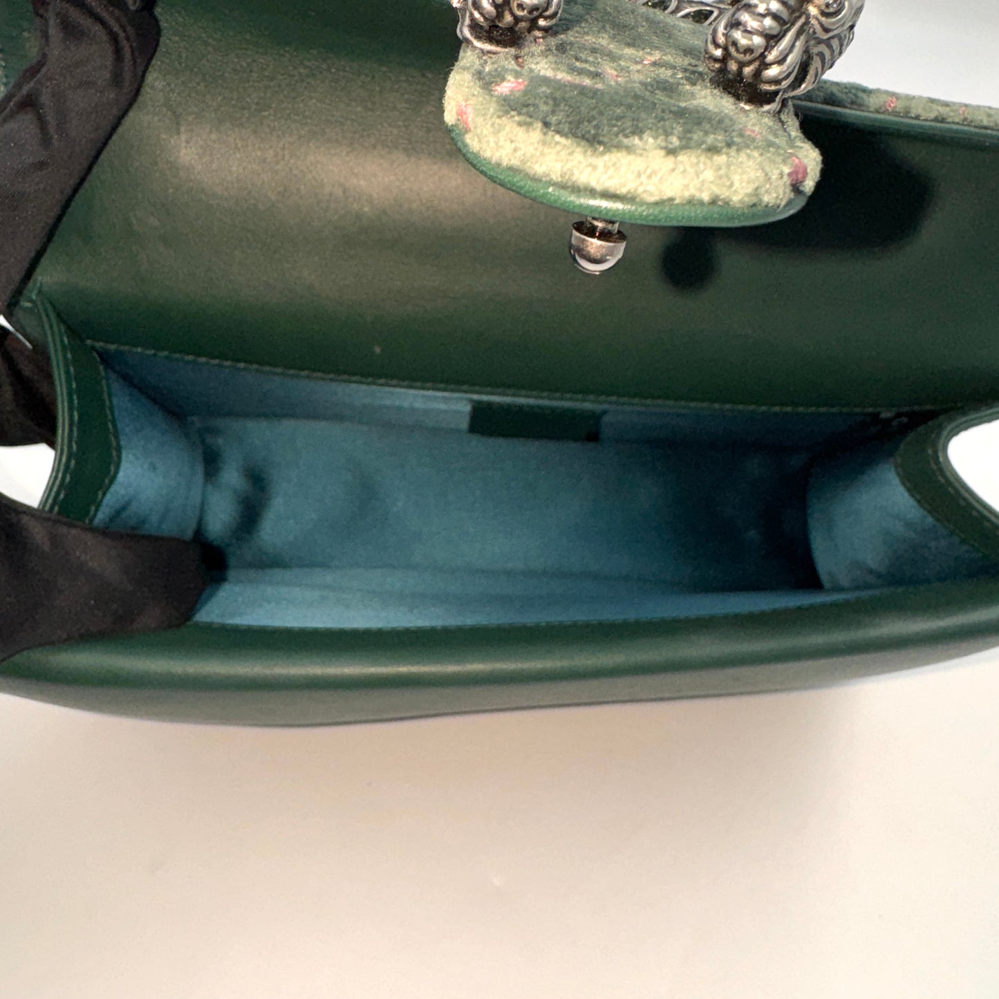 Gucci Dionysus Suede GG Small（酒神）麂皮鑽扣酒神小號