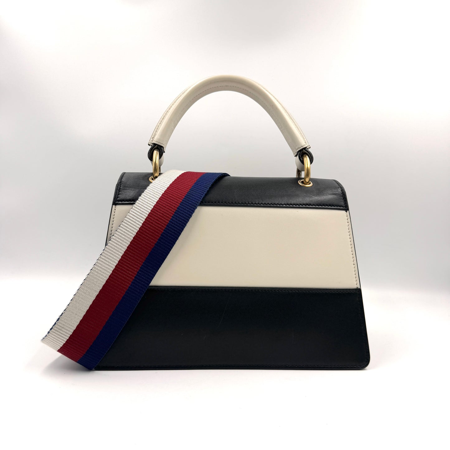 Gucci Margaret Queen Bee Shoulder Bag（皇后包）老花皇后蜜蜂包