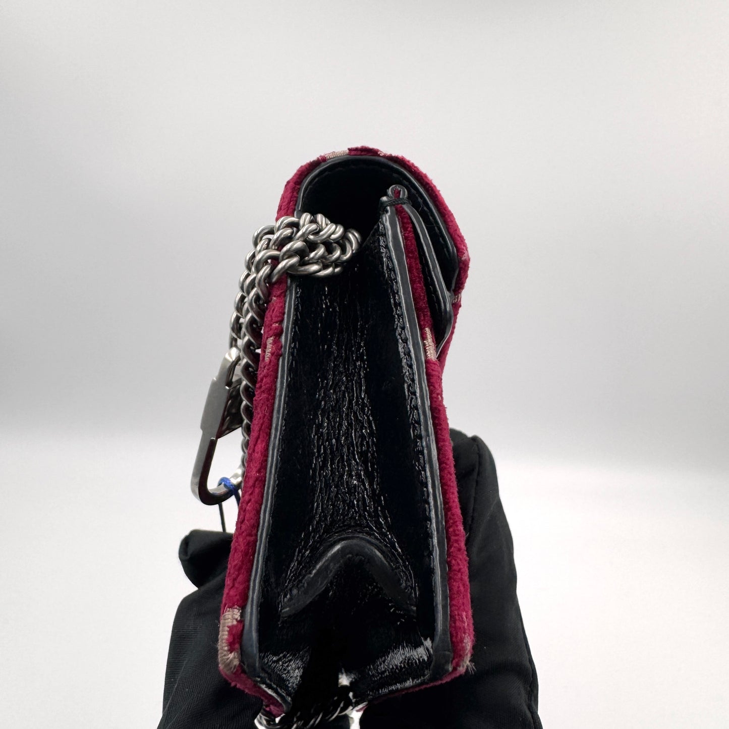 Gucci Dionysus Velvet Mini（酒神）絲絨紅色迷你酒神