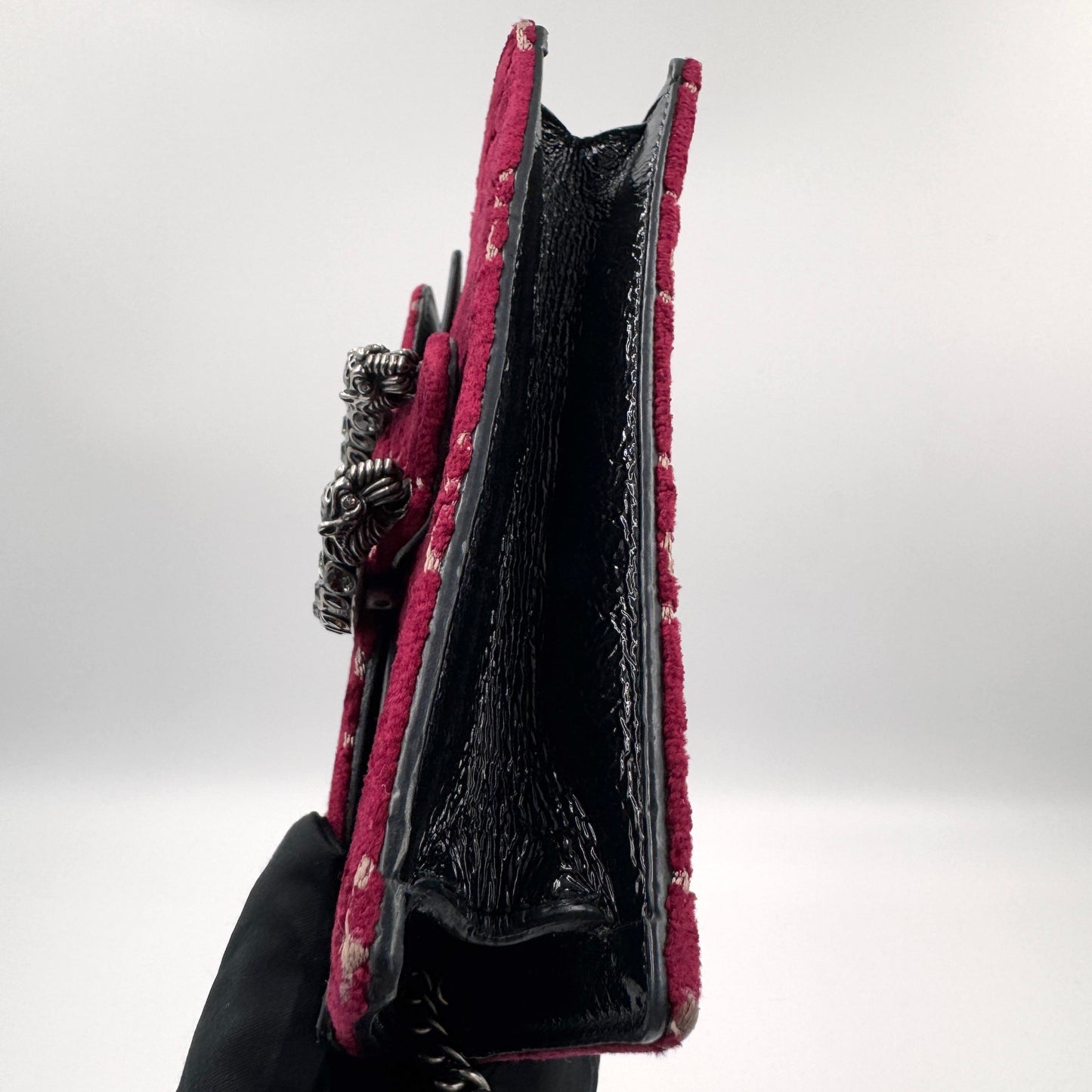 Gucci Dionysus Velvet Mini（酒神）絲絨紅色迷你酒神