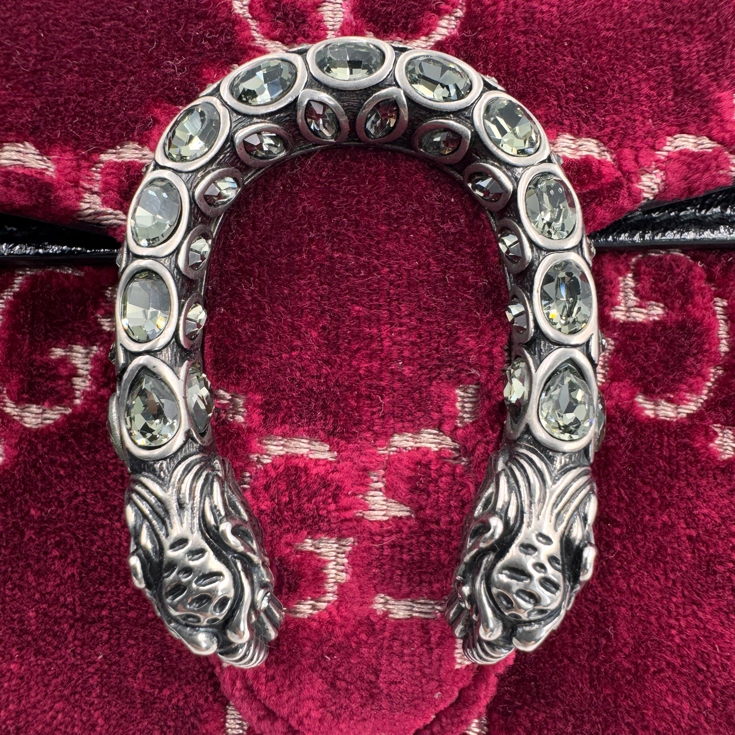 Gucci Dionysus Velvet Mini（酒神）絲絨紅色迷你酒神