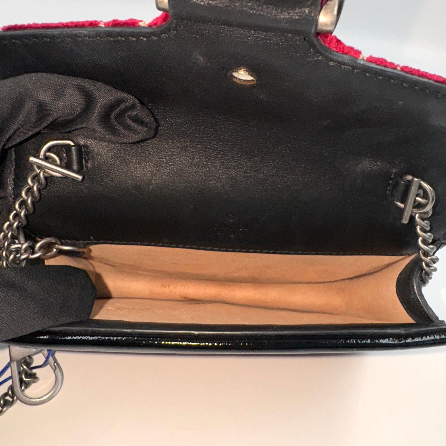 Gucci Dionysus Velvet Mini（酒神）絲絨紅色迷你酒神