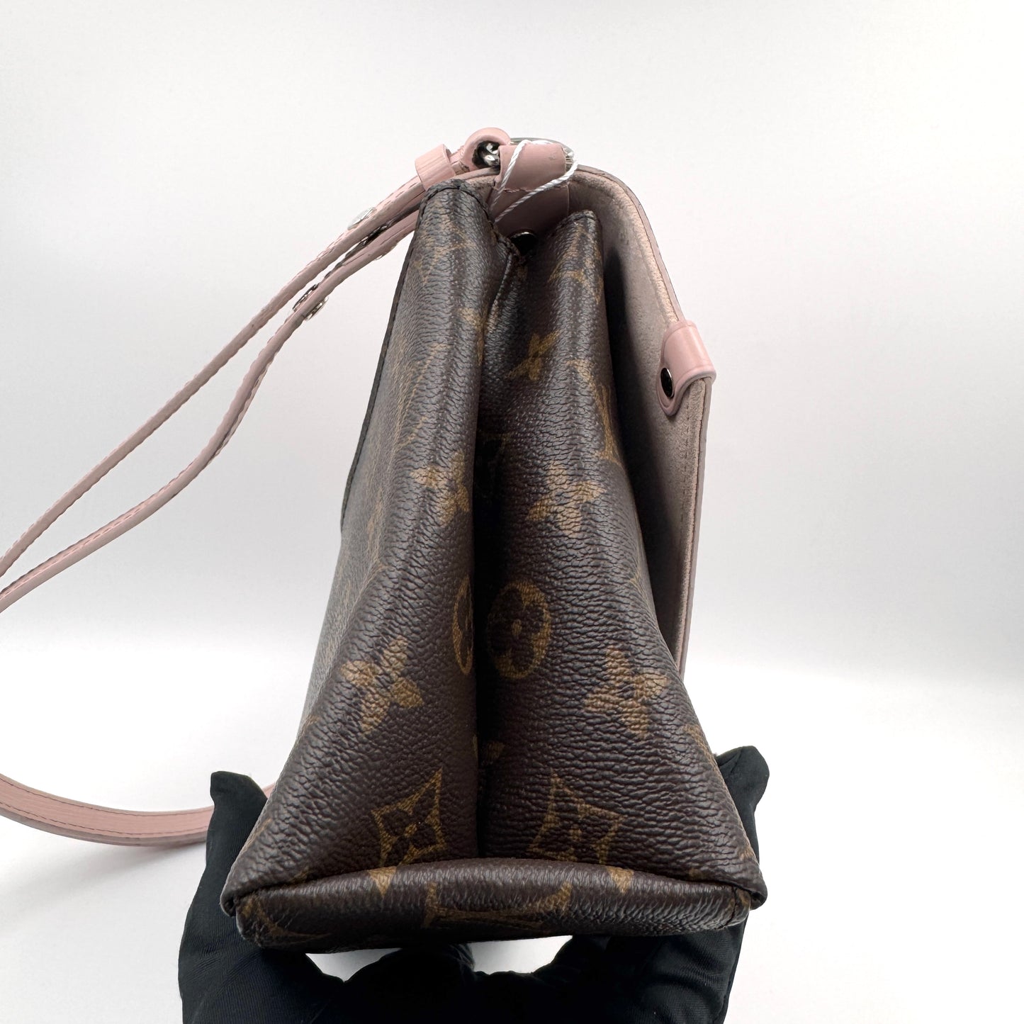 Louis Vuitton Saint Placide（信封包）水波紋拼老花信封鍊條包