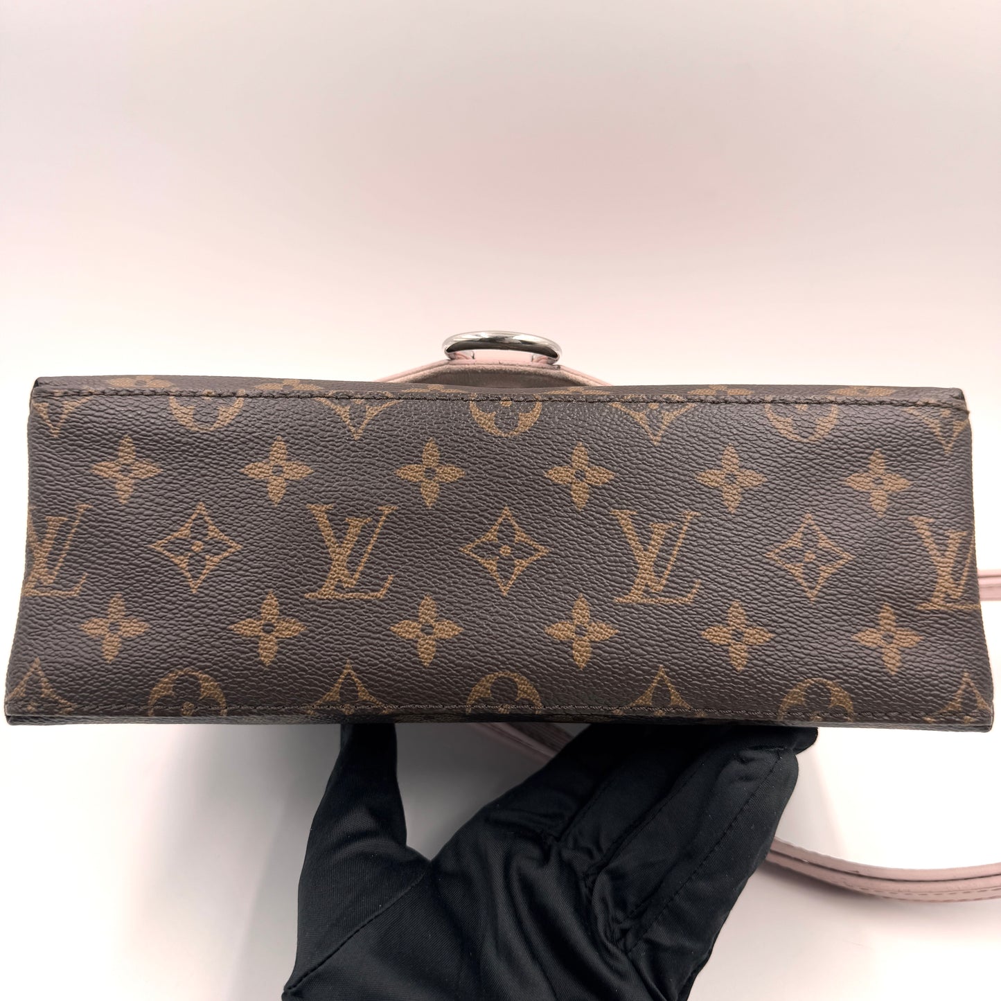 Louis Vuitton Saint Placide（信封包）水波紋拼老花信封鍊條包