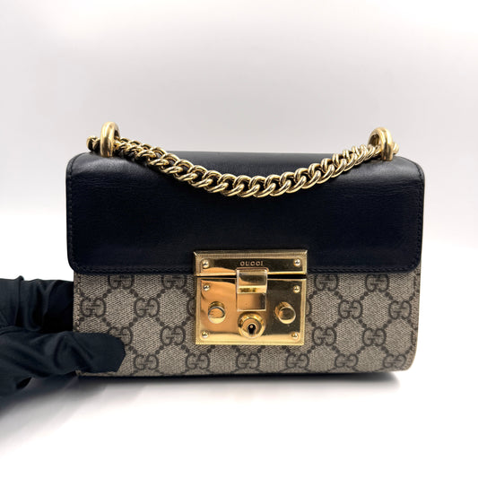 Gucci Padlock Small Shoulder Bag（月光寶盒）老花小號月光寶盒