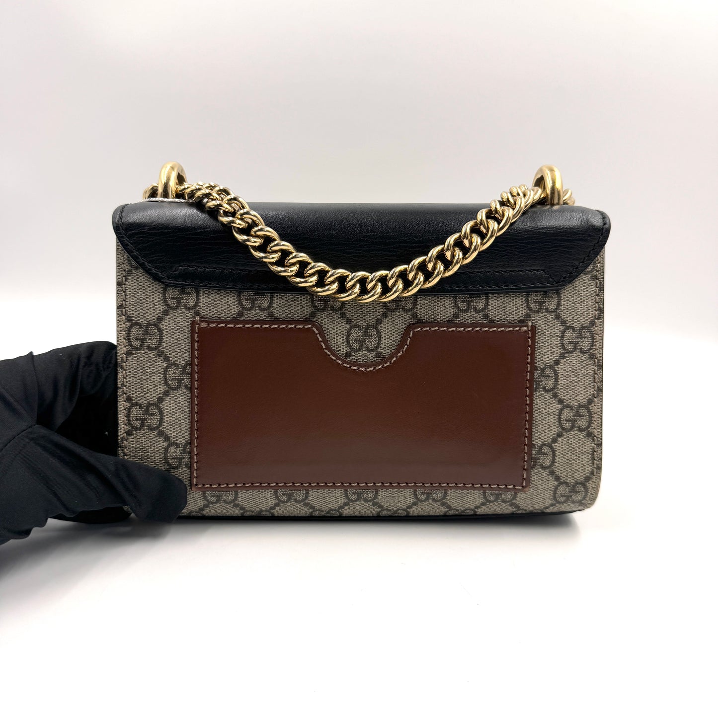Gucci Padlock Small Shoulder Bag（月光寶盒）老花小號月光寶盒