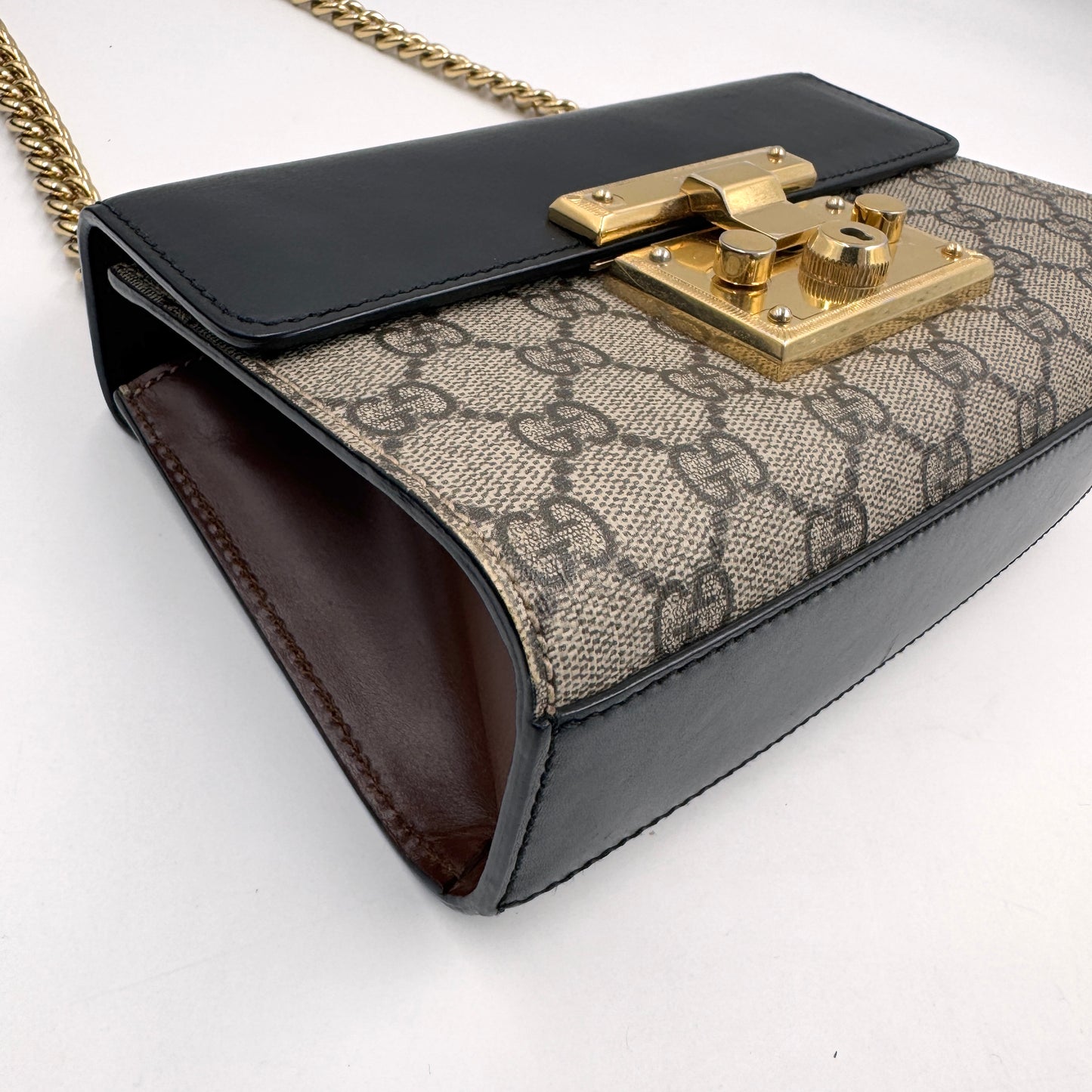 Gucci Padlock Small Shoulder Bag（月光寶盒）老花小號月光寶盒