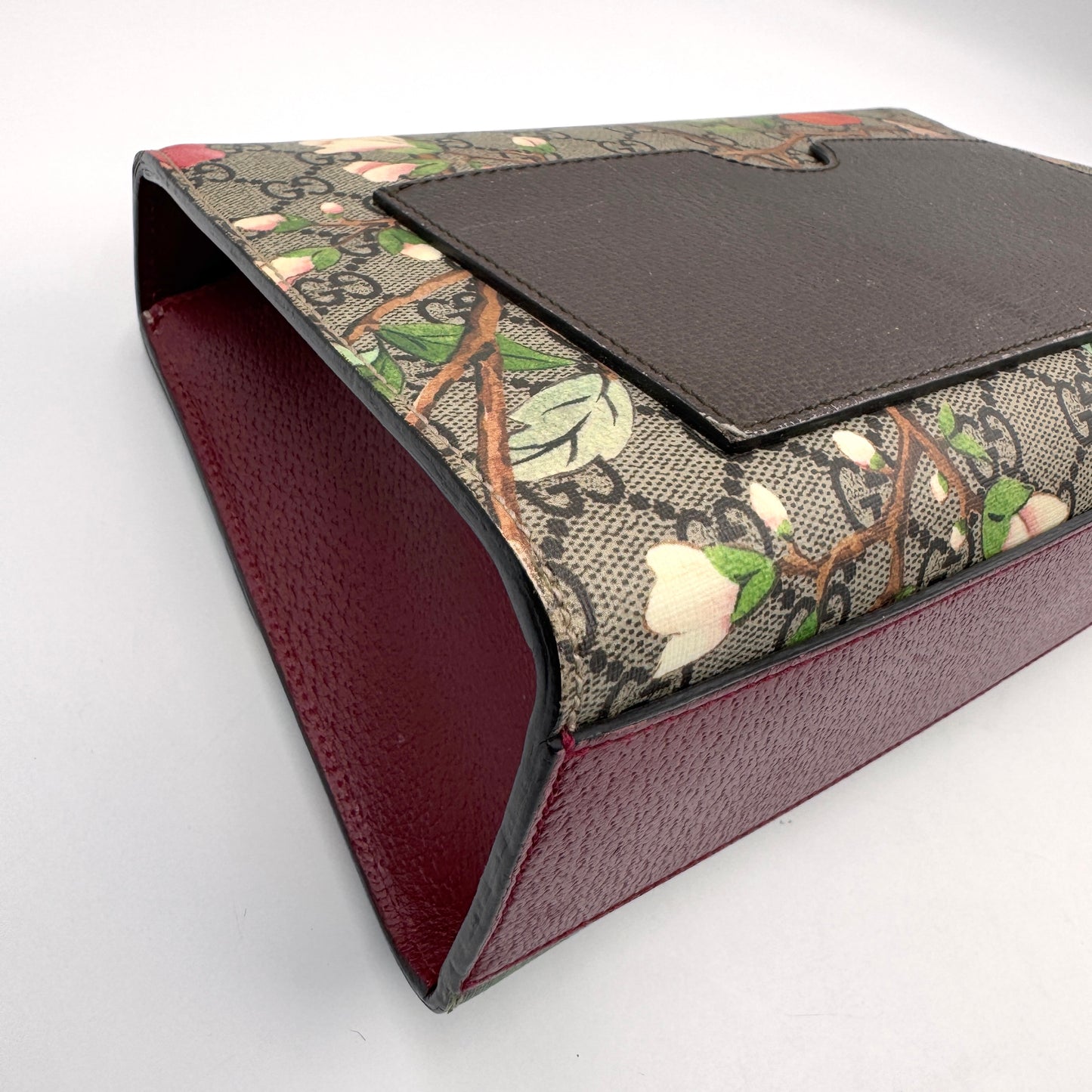 Gucci Padlock Medium Shoulder Bag（月光寶盒）鳥語花鎖頭鏈條包