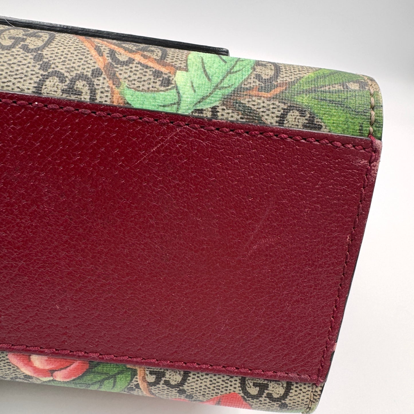 Gucci Padlock Medium Shoulder Bag（月光寶盒）鳥語花鎖頭鏈條包