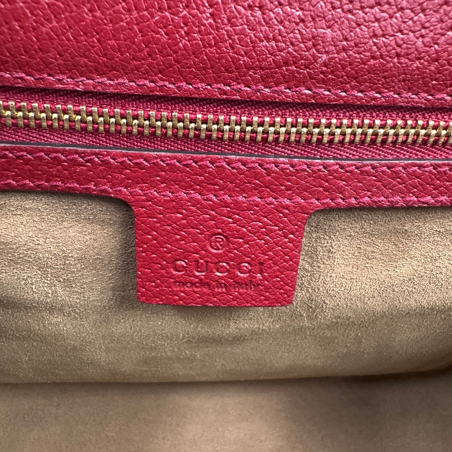 Gucci Padlock Medium Shoulder Bag（月光寶盒）鳥語花鎖頭鏈條包