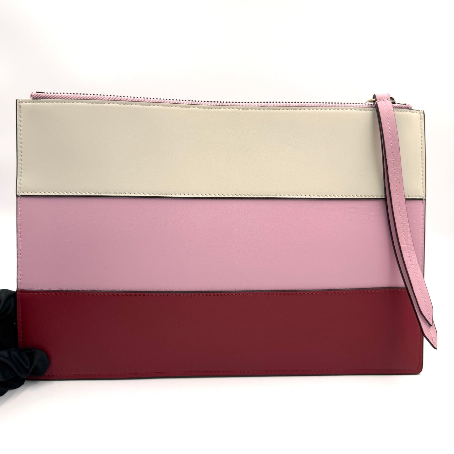 Gucci Queen Margaret Leather Pouch（皇后手拿包）白藍紅拼色蜜蜂皇后手拿包