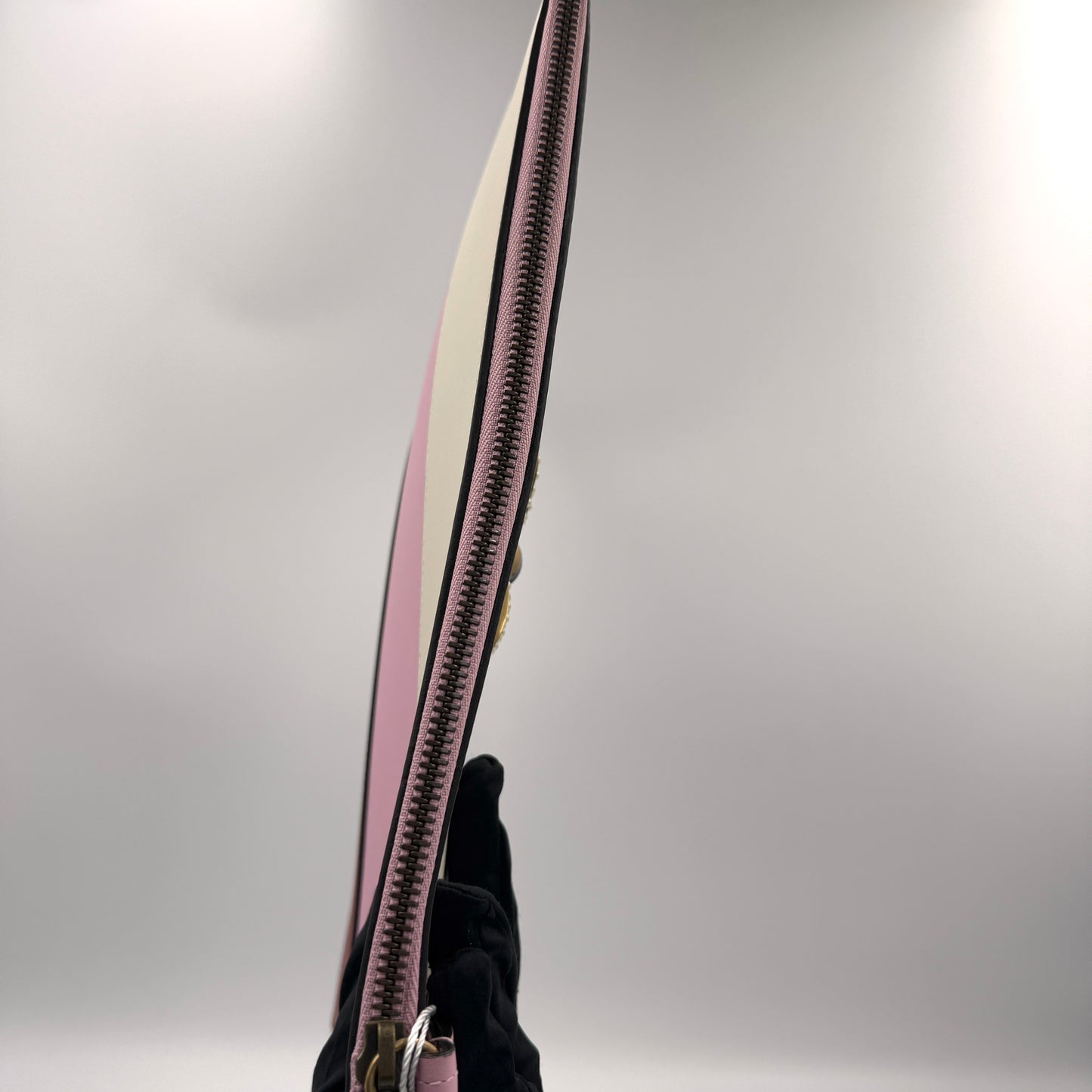 Gucci Queen Margaret Leather Pouch（皇后手拿包）白藍紅拼色蜜蜂皇后手拿包