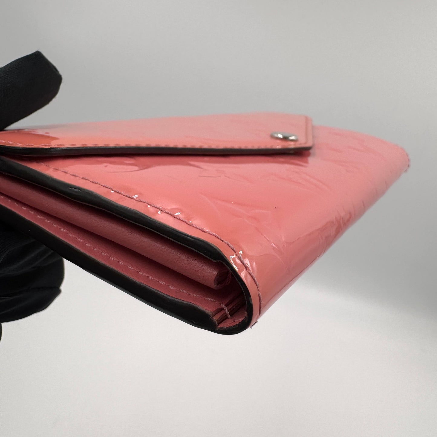 Louis Vuitton Vernis Long Wallet（長夾）紅色漆皮長夾