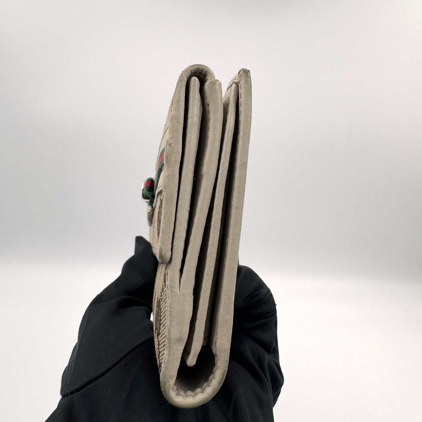 Gucci GG Blooms Bow Long Wallet（蝴蝶結）老花蝴蝶結長夾