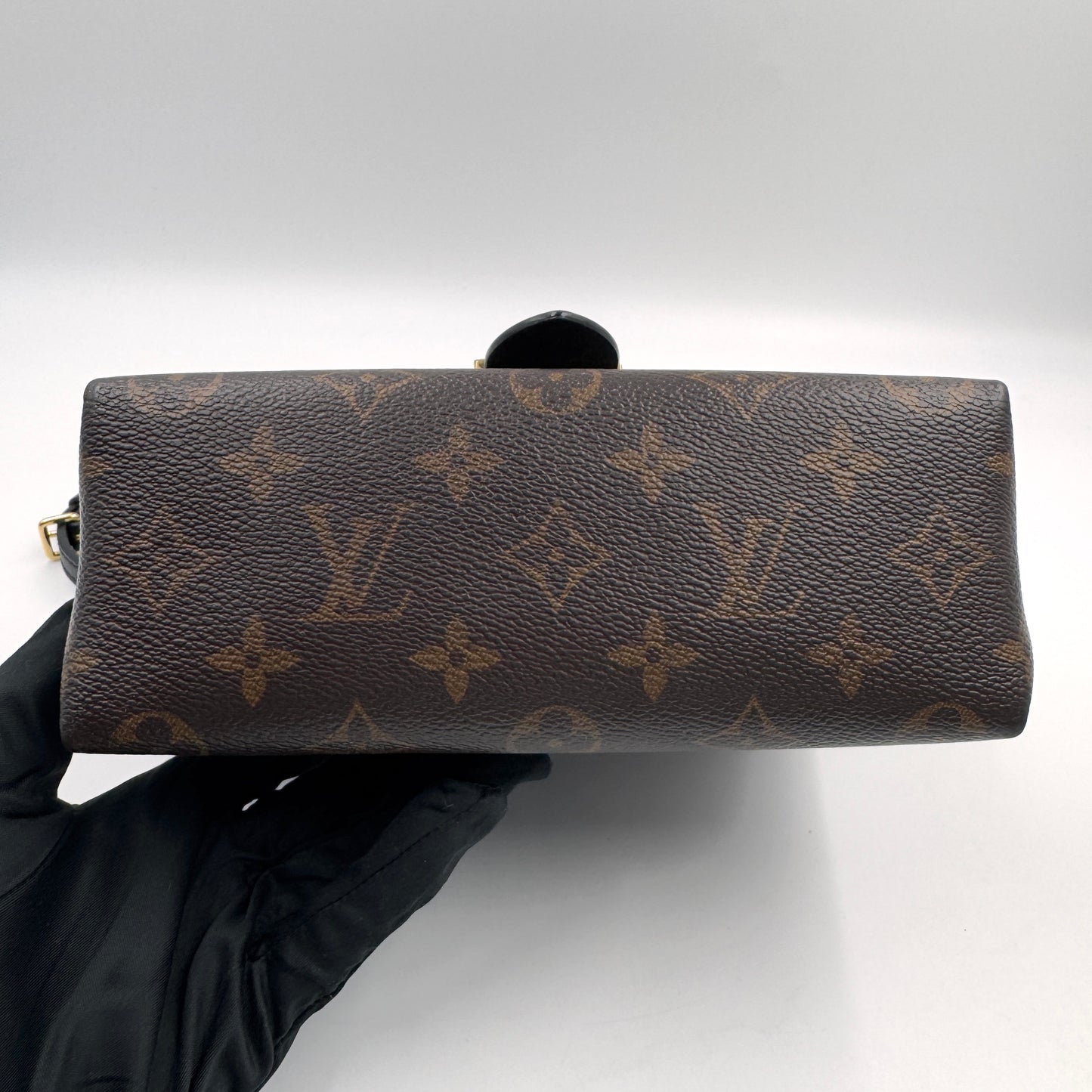 Louis Vuitton Locky BB（小鎖頭包）老花拼黑色