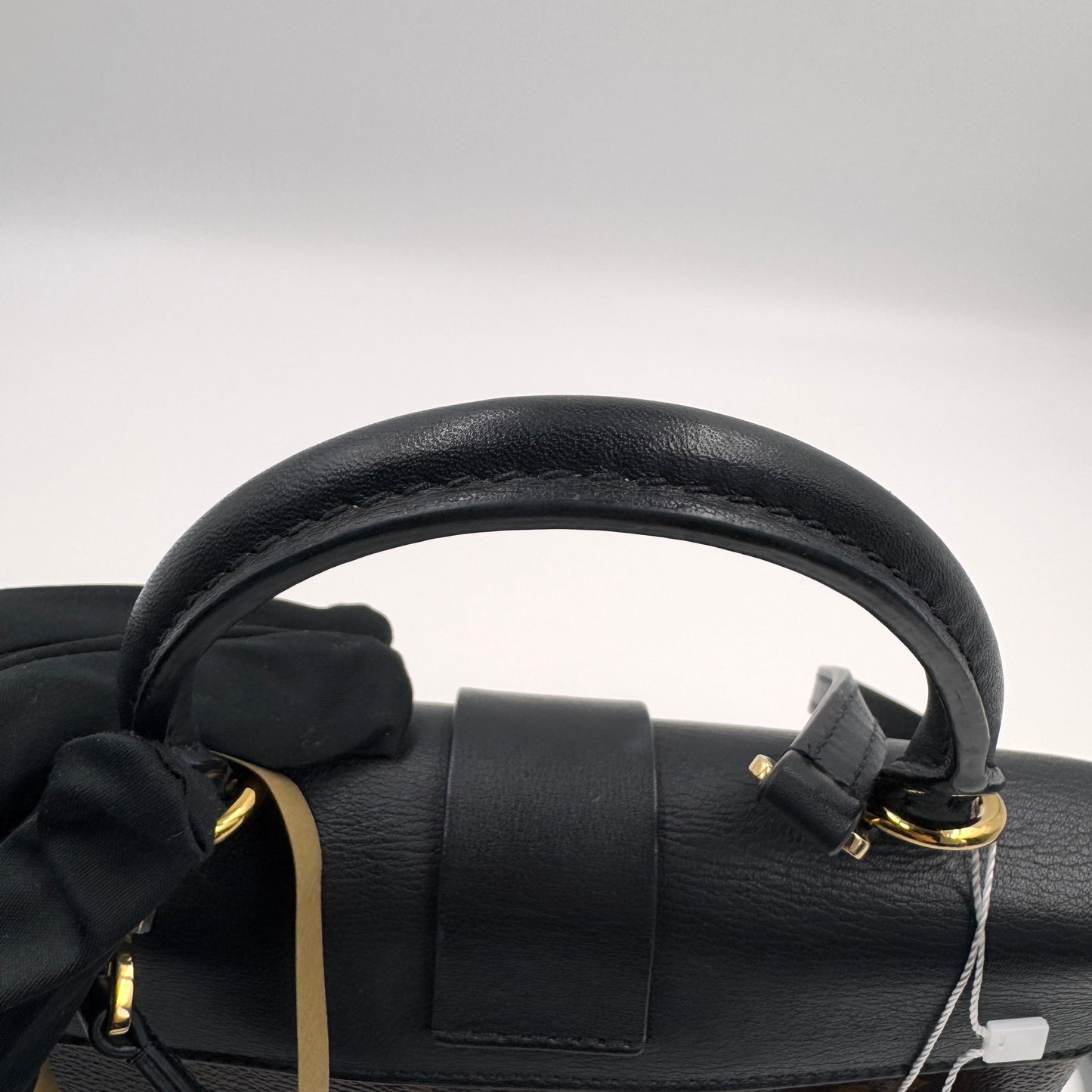 Louis Vuitton Locky BB（小鎖頭包）老花拼黑色