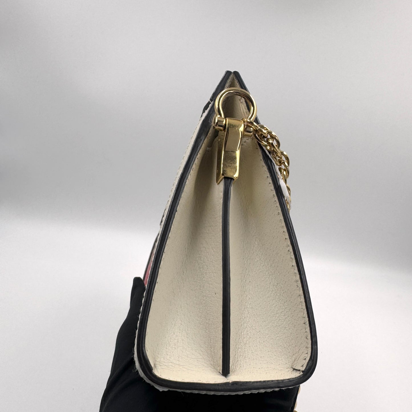 Gucci Ophidia GG Flora Shoulder Bag（Ophidia 花卉）花卉老花夾子包