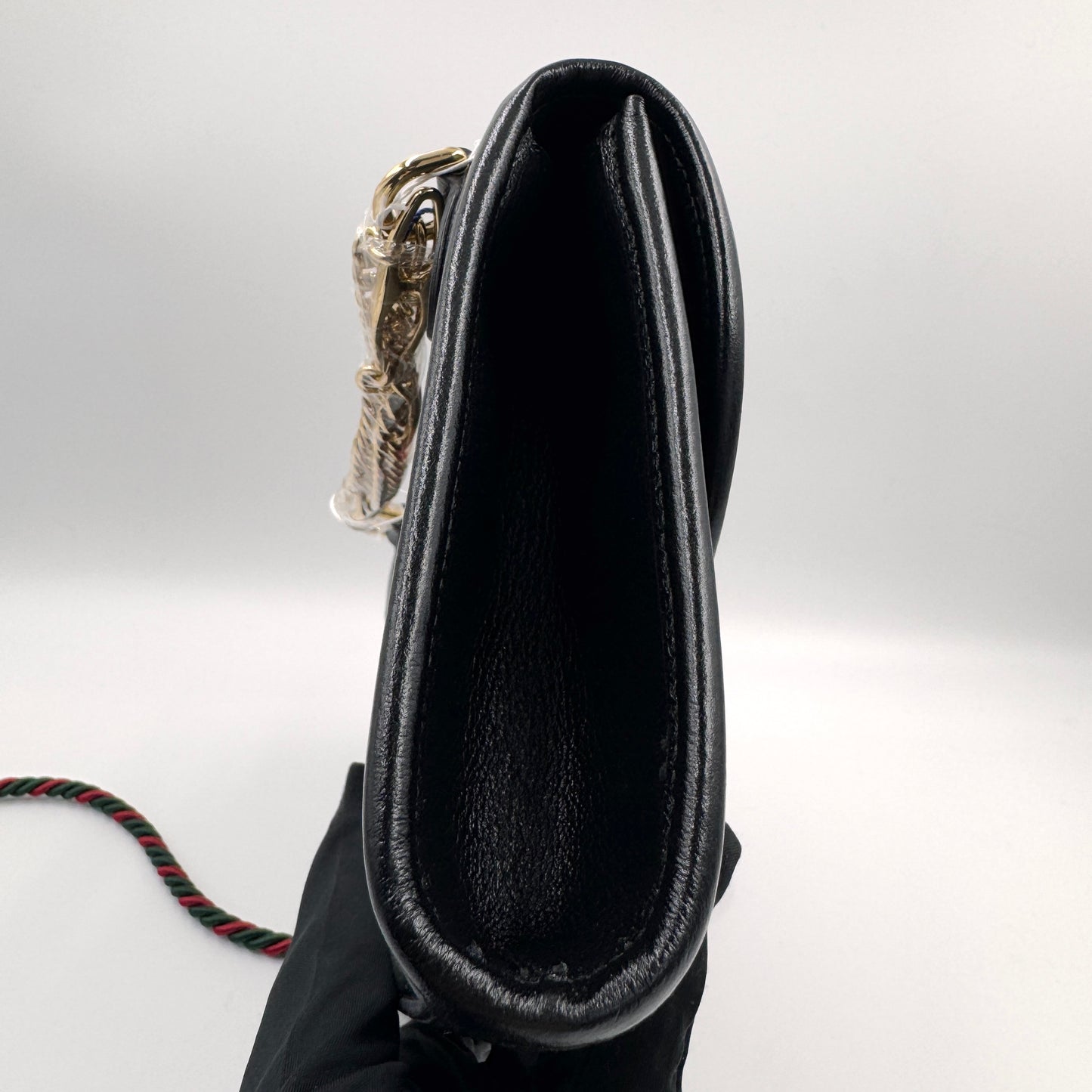 Gucci Rajah Tiger Head Bag（Rajah 虎頭包）水晶琺瑯虎頭裝飾