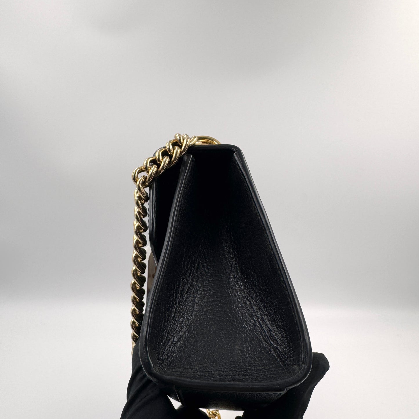 Gucci Padlock Small Shoulder Bag（月光寶盒）牛皮鎖頭盒子包