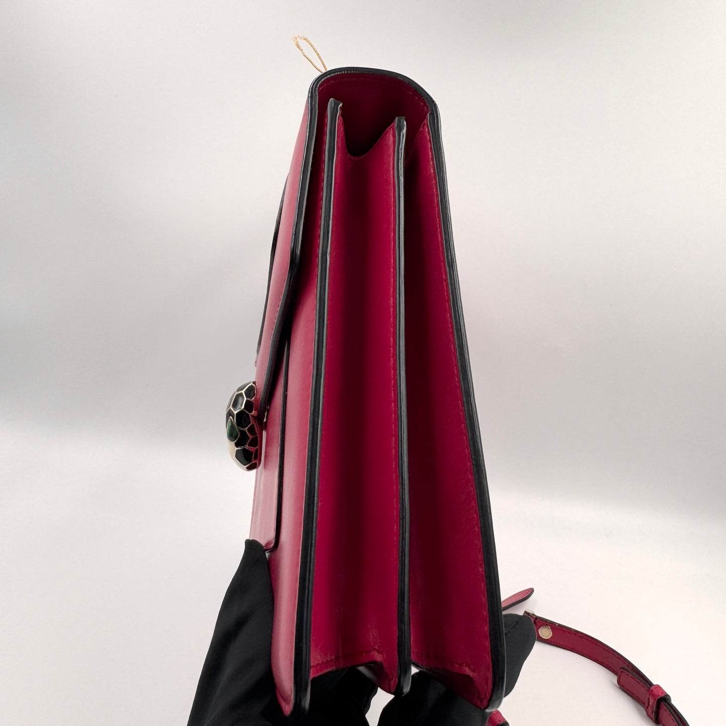 Bvlgari Serpenti Forever Accordion Bag（蛇頭包）風琴折層蛇頭手提