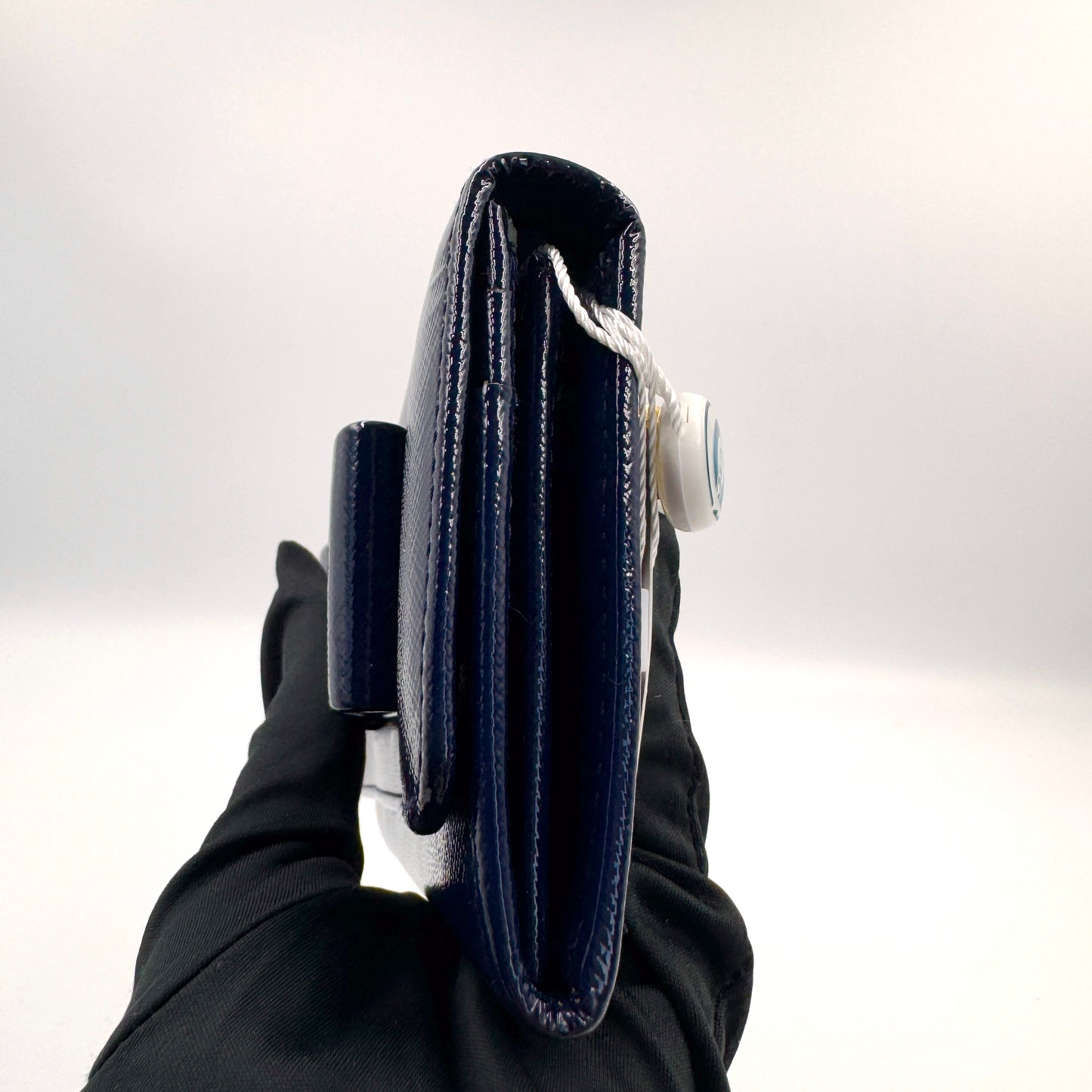 Prada Bow Leather Continental Wallet（蝴蝶結）蝴蝶結長款皮夾