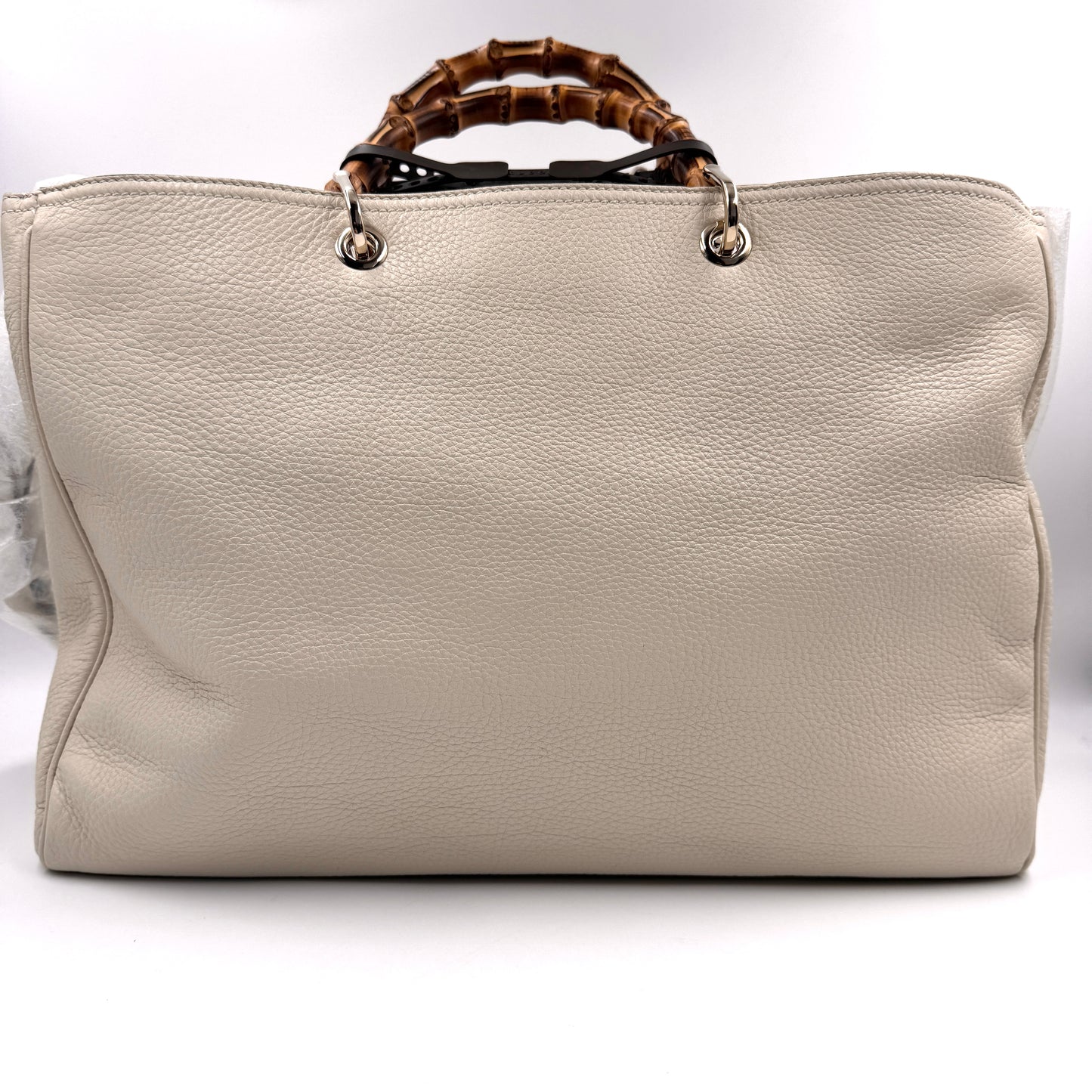 Gucci Bamboo 1947 Top Handle Bag（竹節包）經典竹節皮革手提