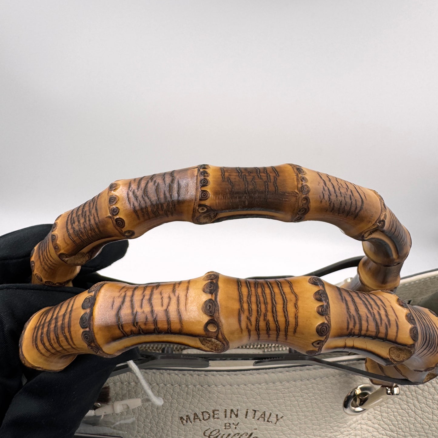 Gucci Bamboo 1947 Top Handle Bag（竹節包）經典竹節皮革手提