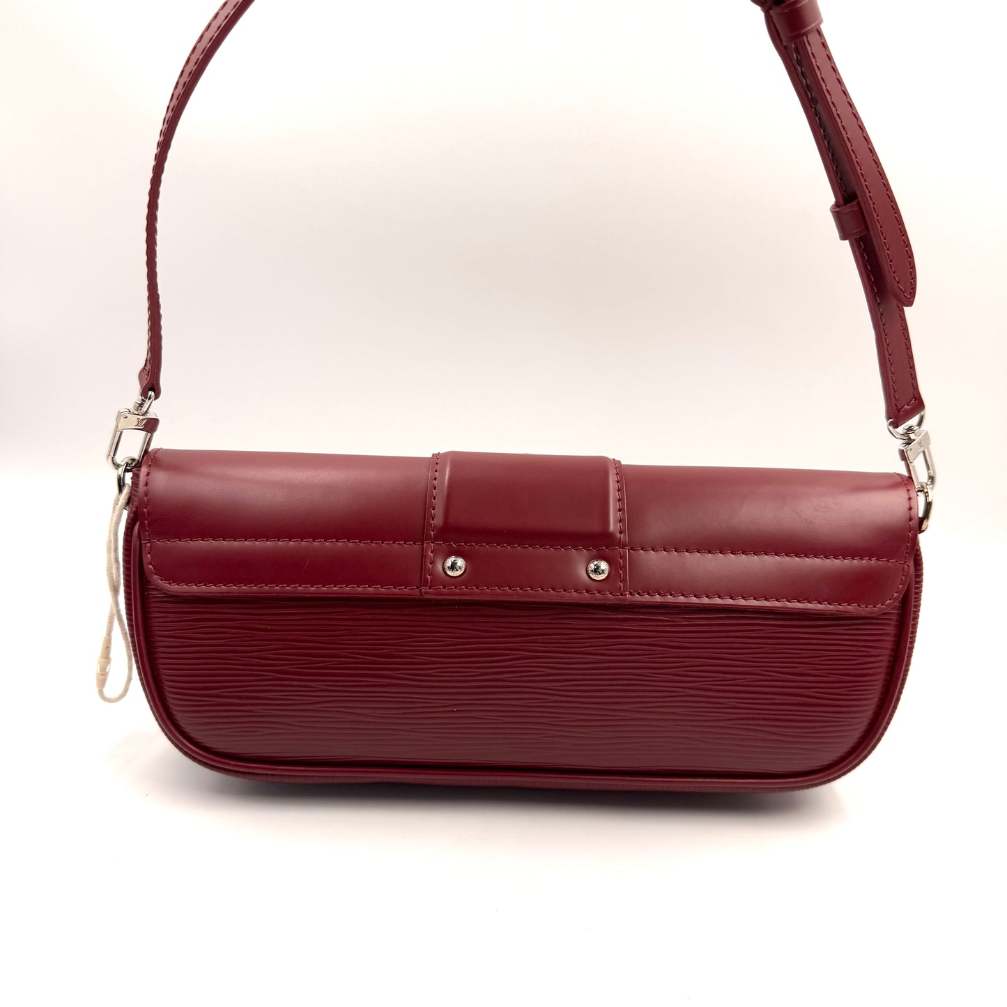 Louis Vuitton Epi Leather Shoulder Bag（腋下包）黑色水波紋