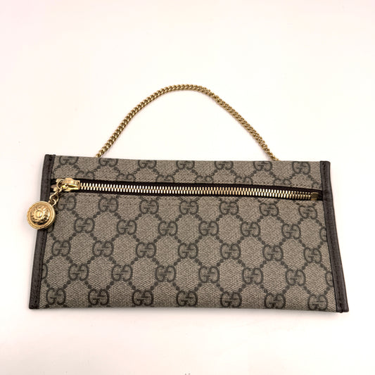Gucci GG Supreme Pouch（手拿包）老花長形手拿包