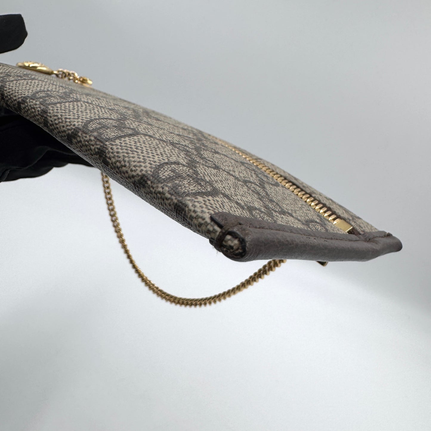 Gucci GG Supreme Pouch（手拿包）老花長形手拿包