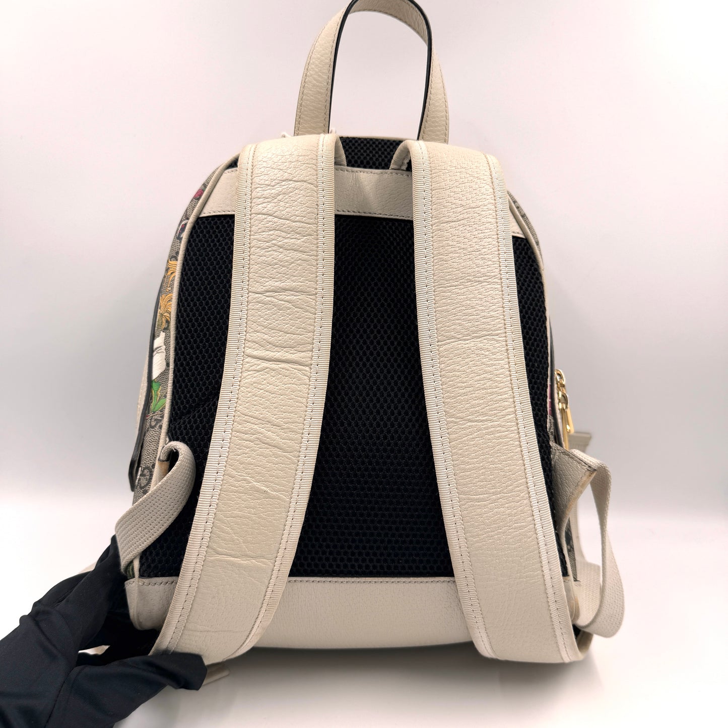 Gucci Ophidia GG Flora Backpack（Ophidia 花卉）花卉老花雙肩包