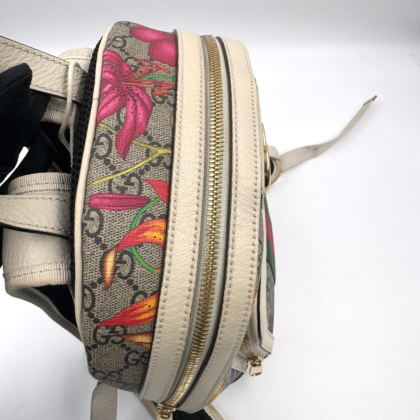 Gucci Ophidia GG Flora Backpack（Ophidia 花卉）花卉老花雙肩包