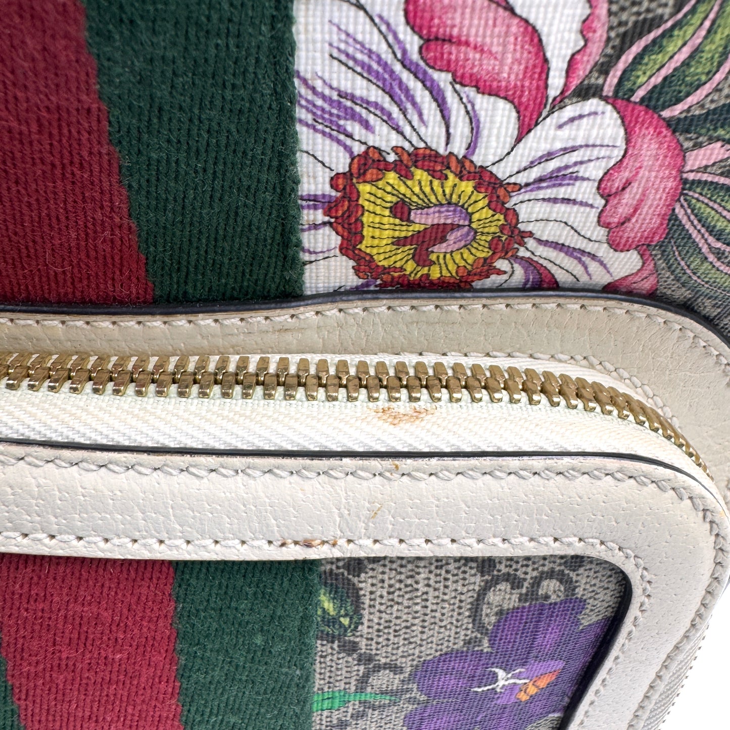 Gucci Ophidia GG Flora Backpack（Ophidia 花卉）花卉老花雙肩包