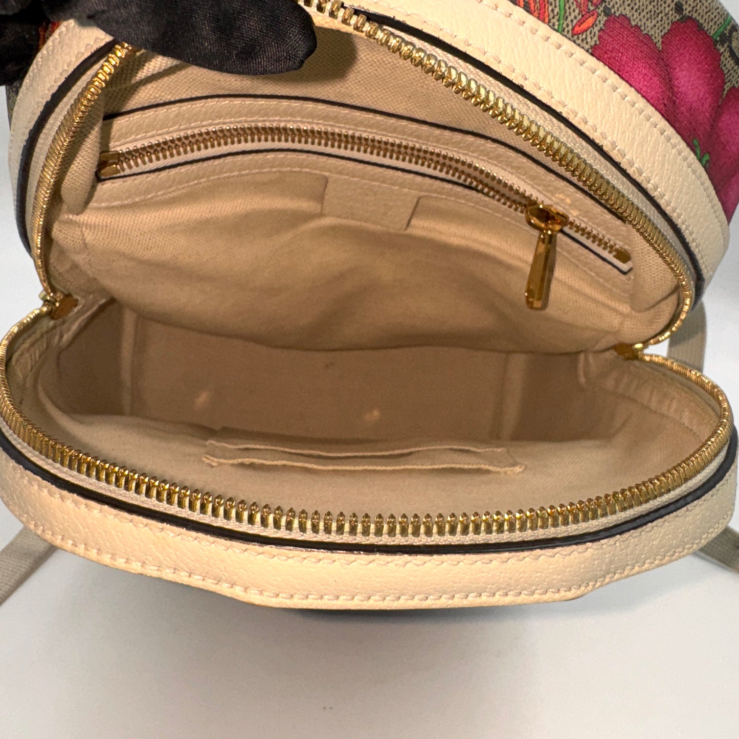 Gucci Ophidia GG Flora Backpack（Ophidia 花卉）花卉老花雙肩包