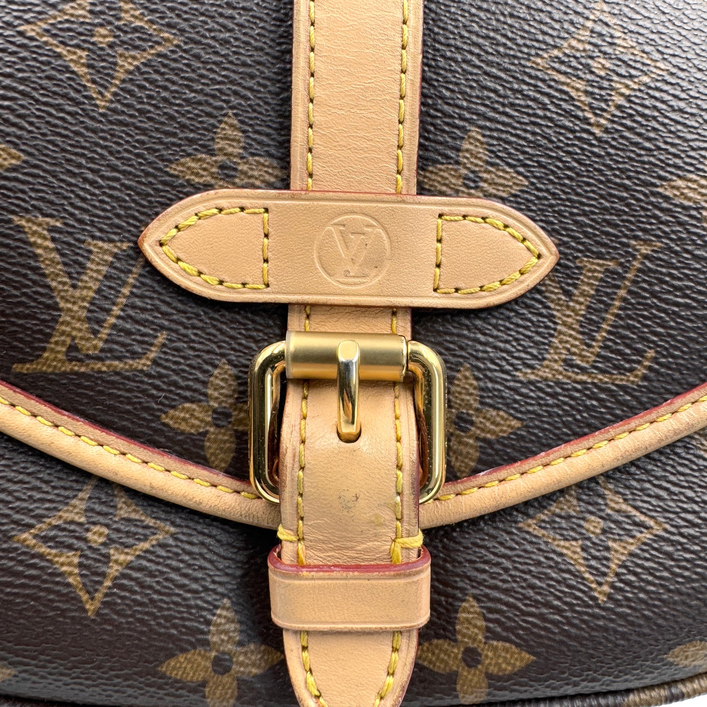 Louis Vuitton Twinset BB（Twinset）老花拼色BB肩背