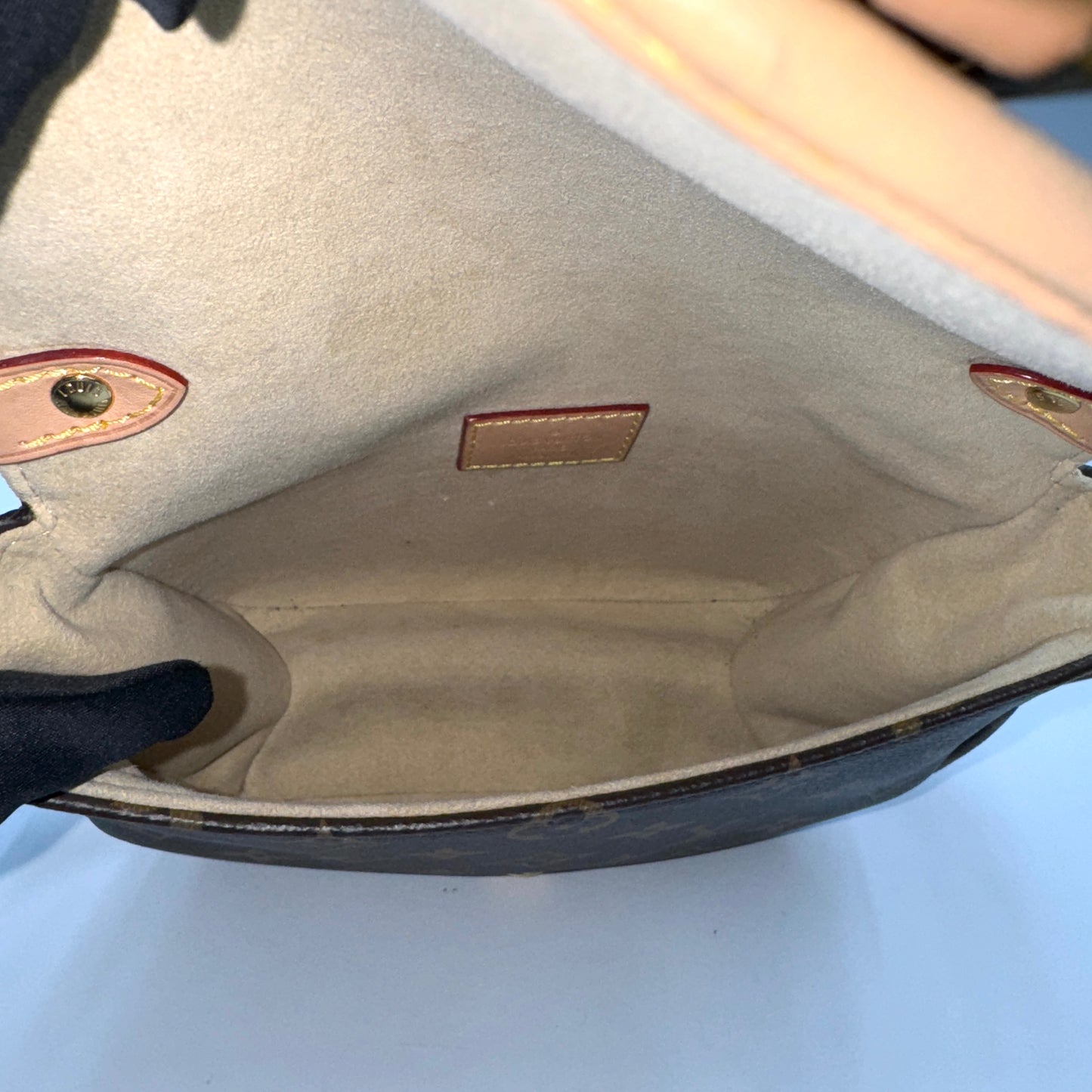 Louis Vuitton Twinset BB（Twinset）老花拼色BB肩背